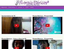 Tablet Screenshot of floraisetericos.com